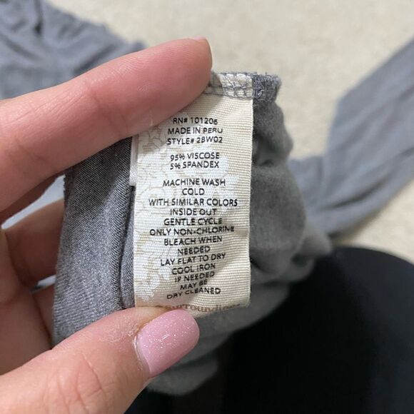 Soft Surroundings | Gray Knit Dress | Super Soft - Picture 4 of 6